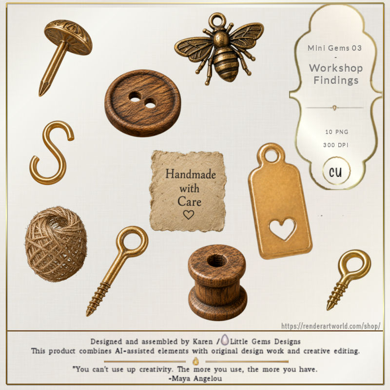 (image for) Chandler's Workshop | CU | Mini Gems | Workshop Findings 03